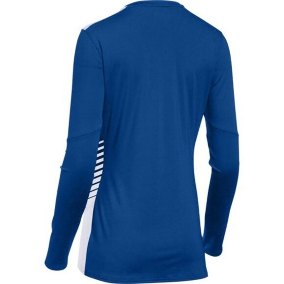W's UA Endless Power VB Jsy L/S - Royal (400) - Picture 2 of 2